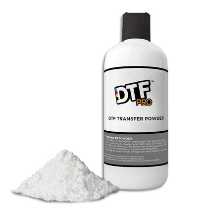 DTF Transfer Powder (1.75 pounds) - White - DTF Adhesive Powder / PreTreat Powder for use with all DTF Printers