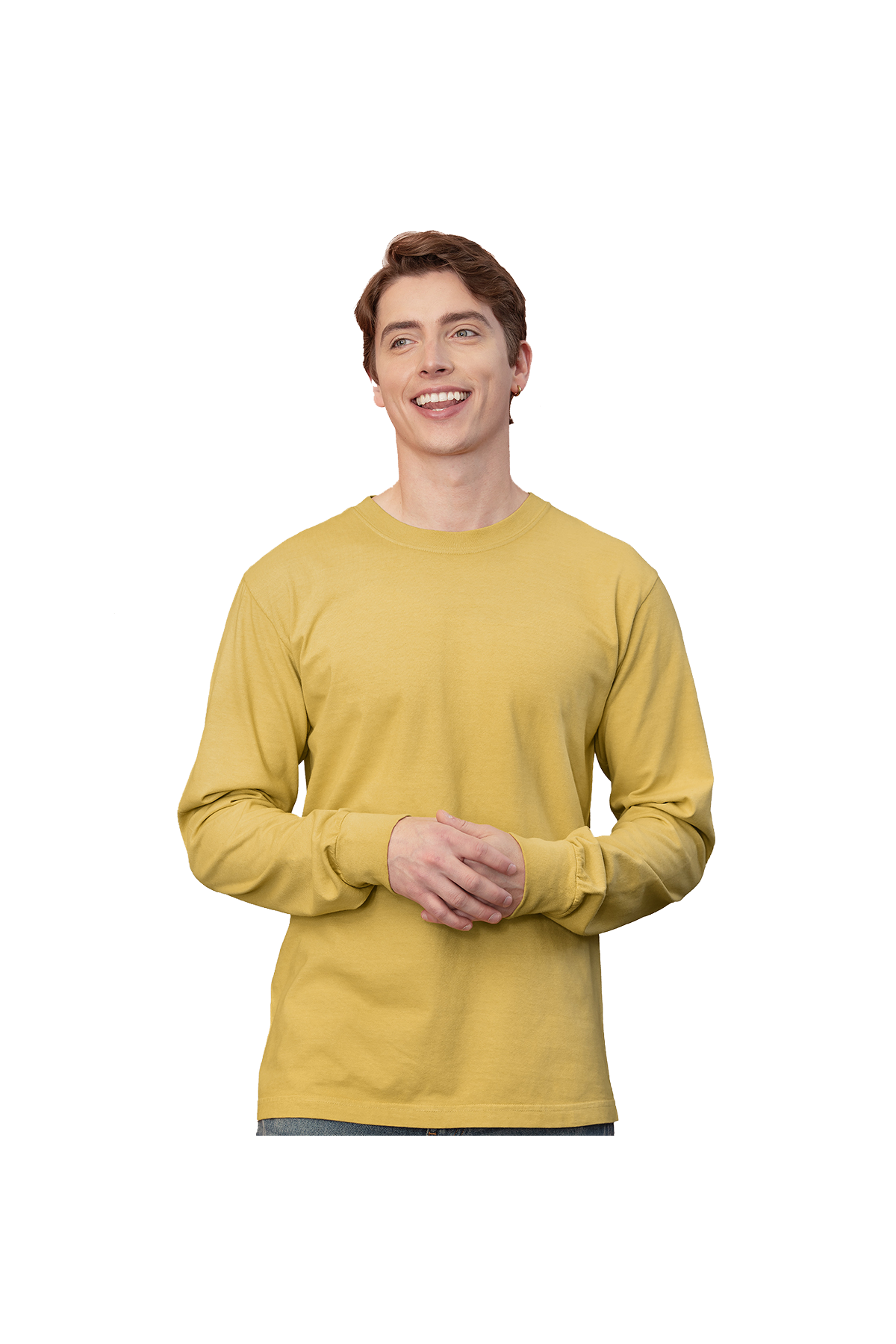 PREMIUM HEAVYWEIGHT GARMENT-DYED LONGSLEEVE (ATC1715)