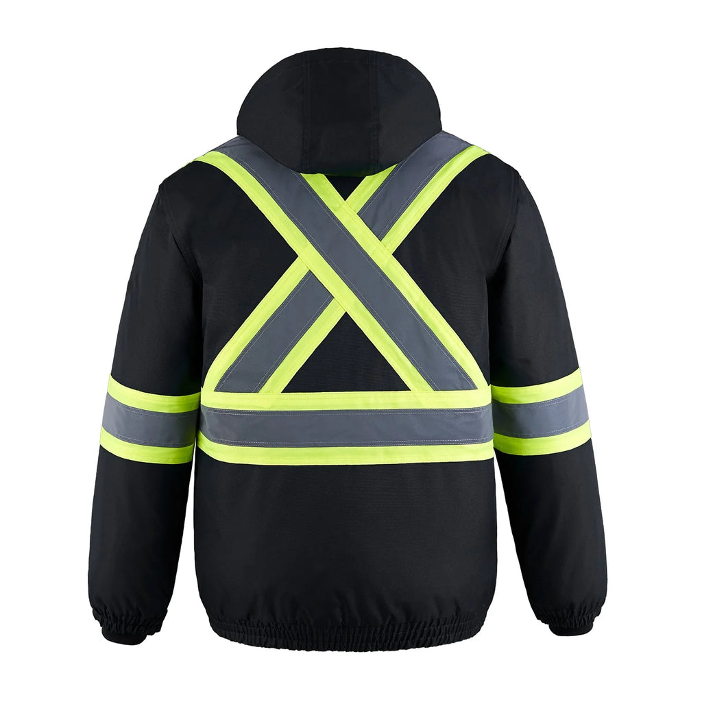 HI-VIS 3-IN-1 BOMBER SAFETY JACKET (L01277)