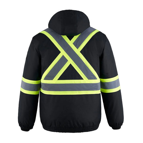 HI-VIS 3-IN-1 BOMBER SAFETY JACKET (L01277)