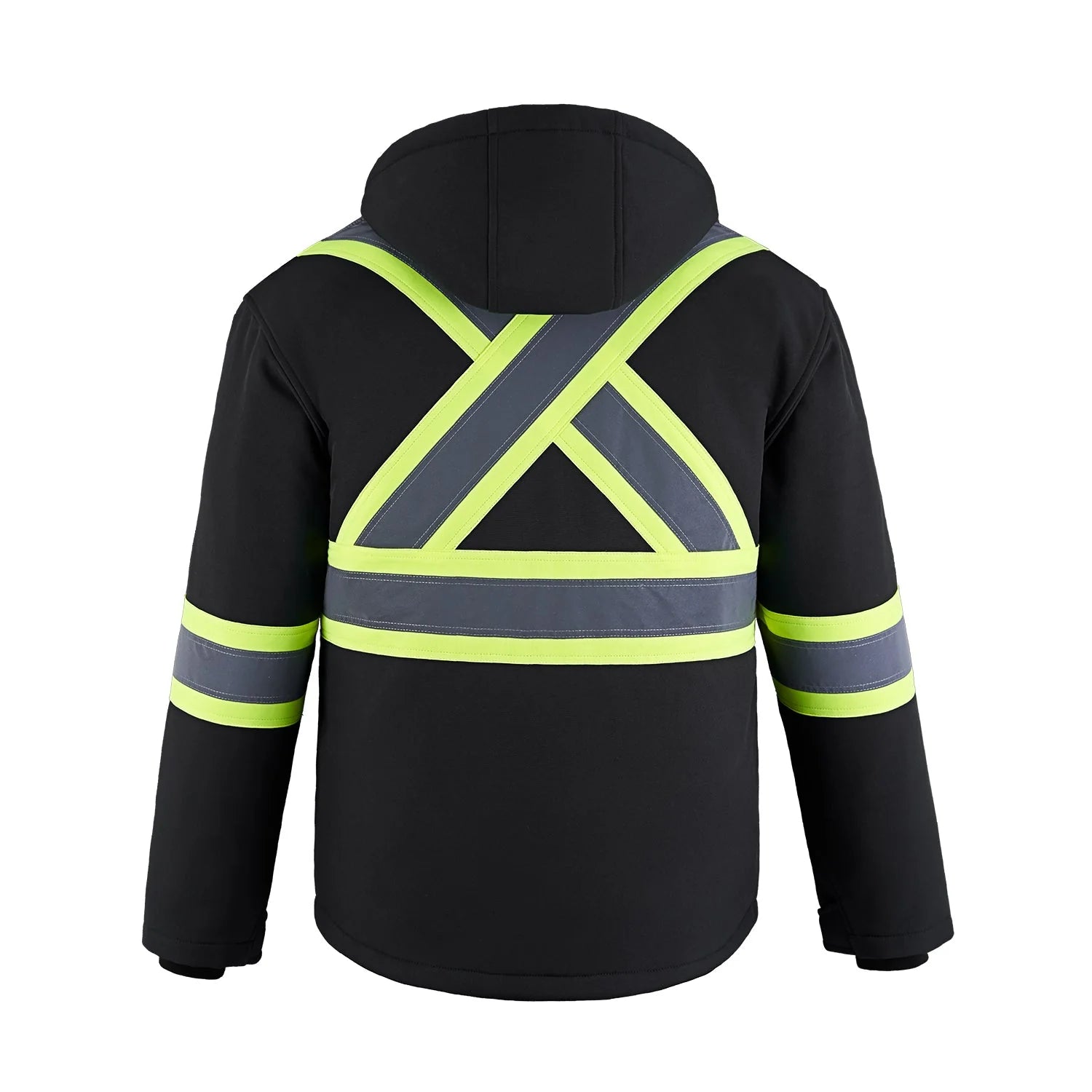 HI-VIS INSULATED SOFTSHELL SAFETY JACKET (L01310)