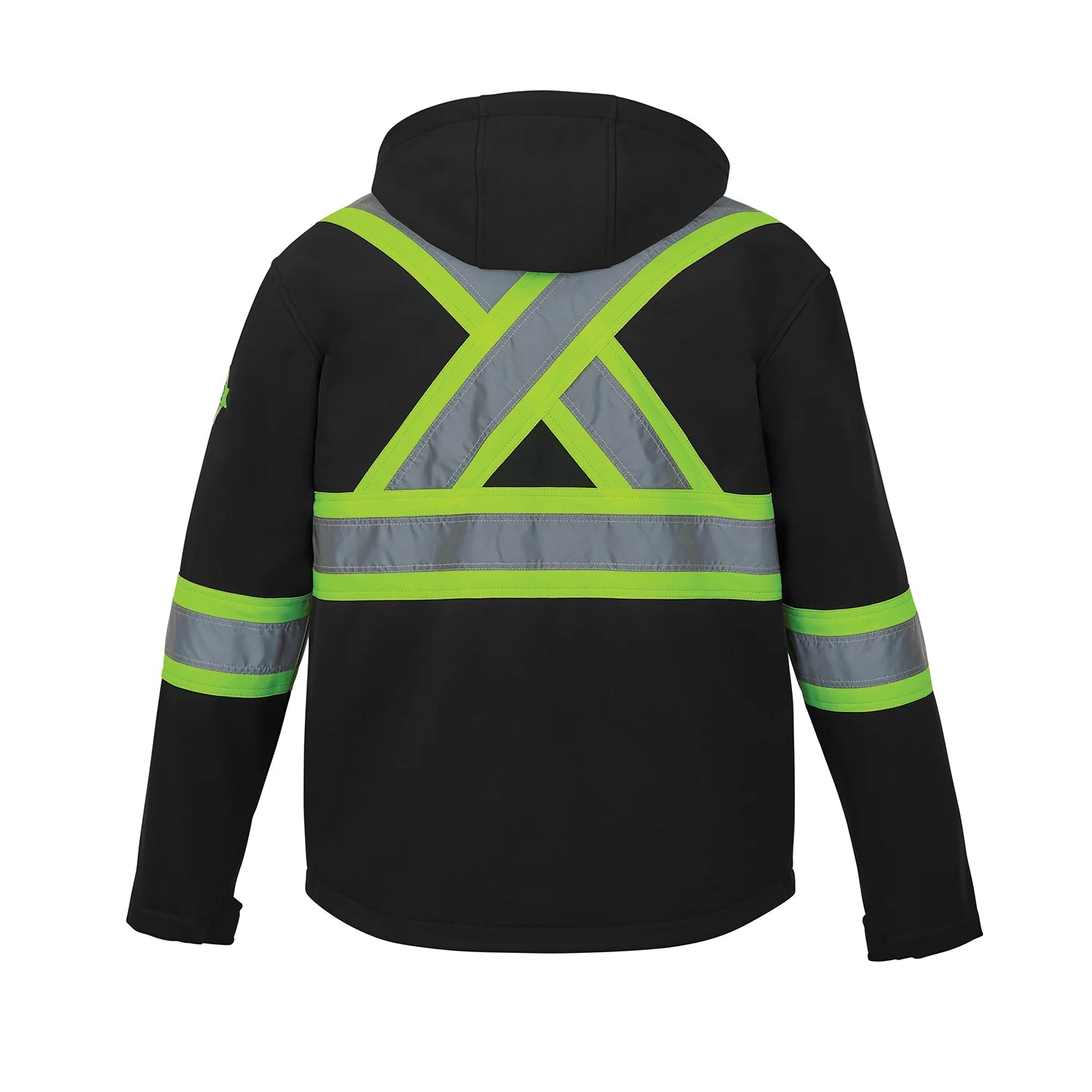 HI-VIS SOFTSHELL SAFETY JACKET (L01305)
