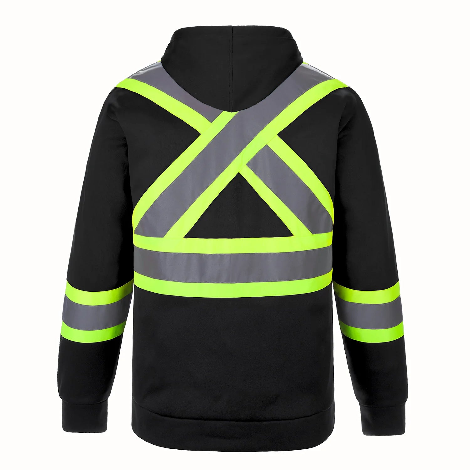 HI-VIS PULLOVER SAFETY HOODIE (L01375)