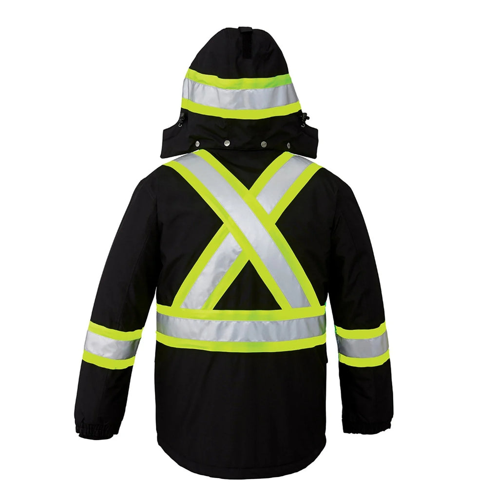 HI-VIS INSULATED PARKA SAFETY JACKET (L01250)