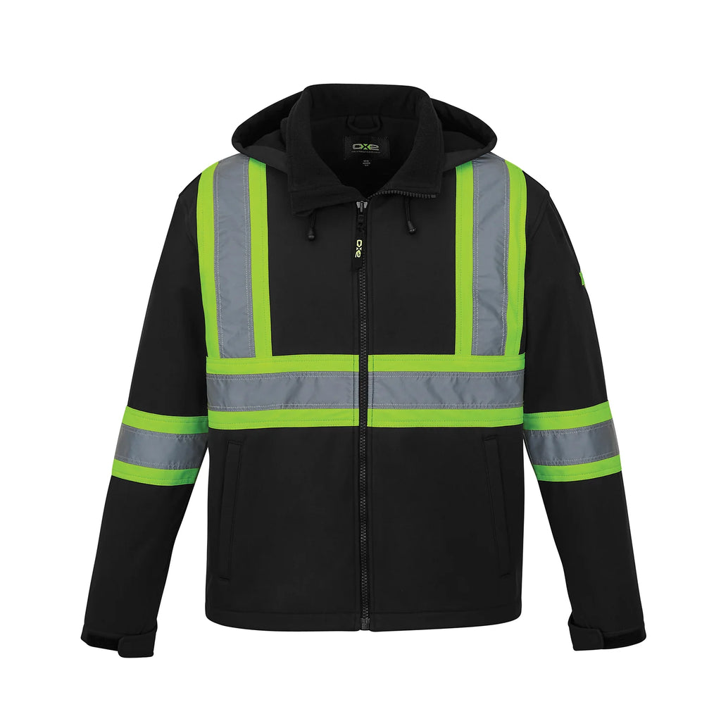 HI-VIS SOFTSHELL SAFETY JACKET (L01305)