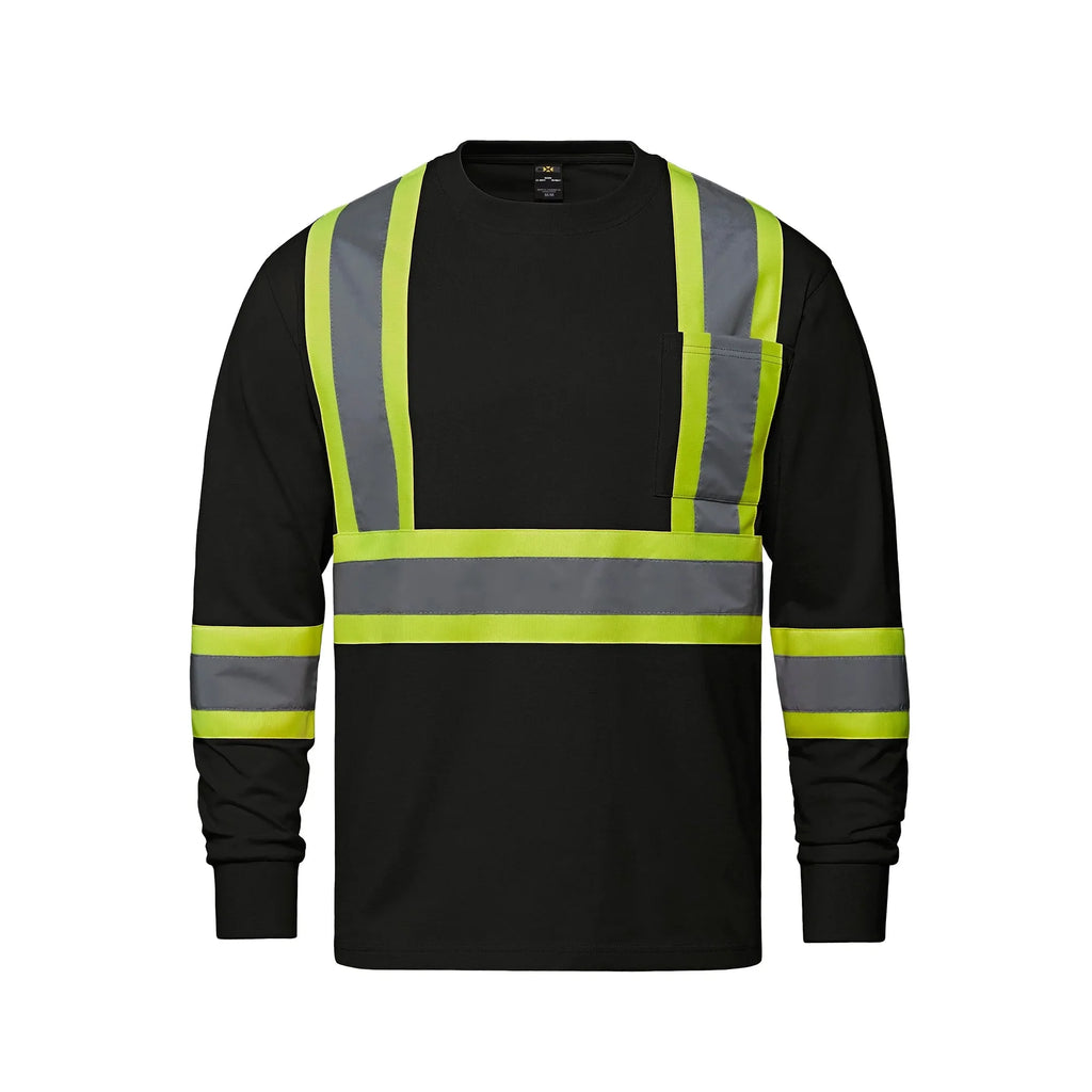 HI-VIS COTTON SAFETY LONGSLEEVE (S05995)