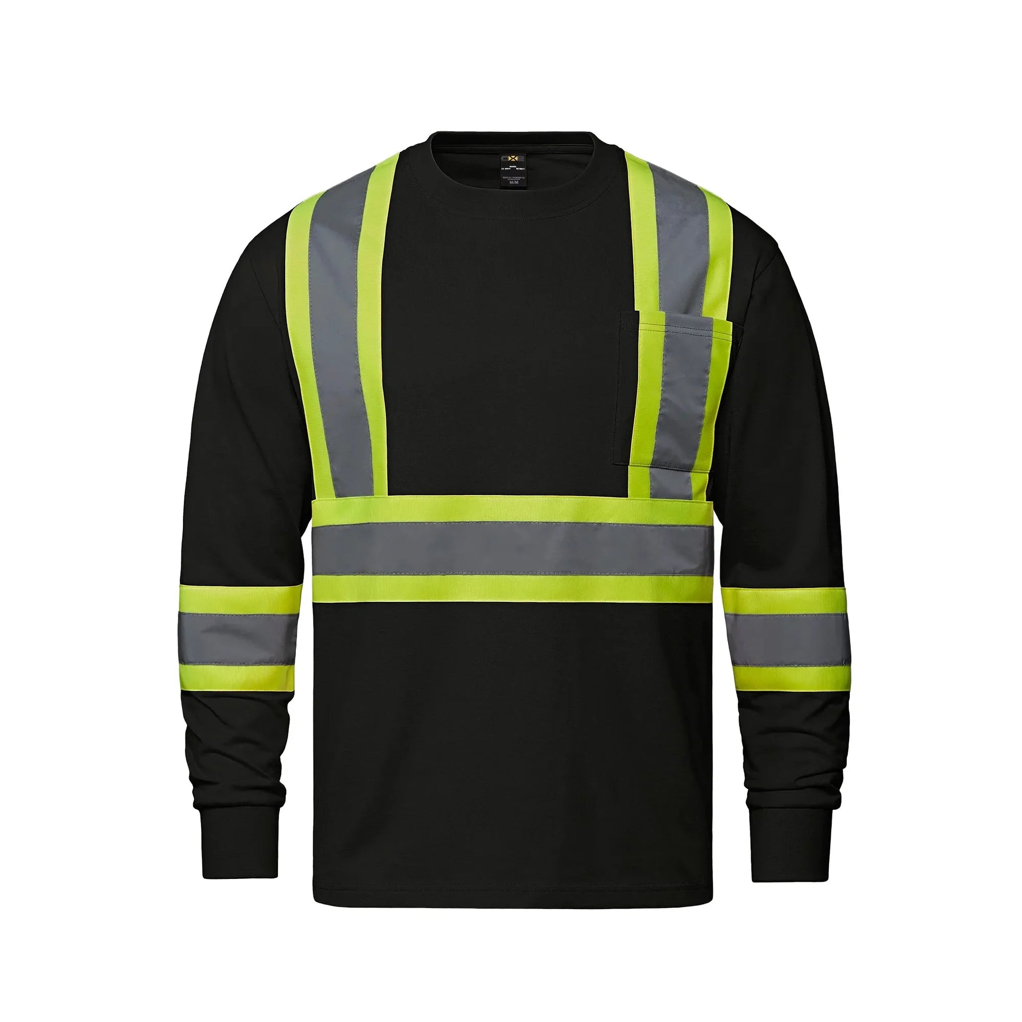 HI-VIS COTTON SAFETY LONGSLEEVE (S05995)