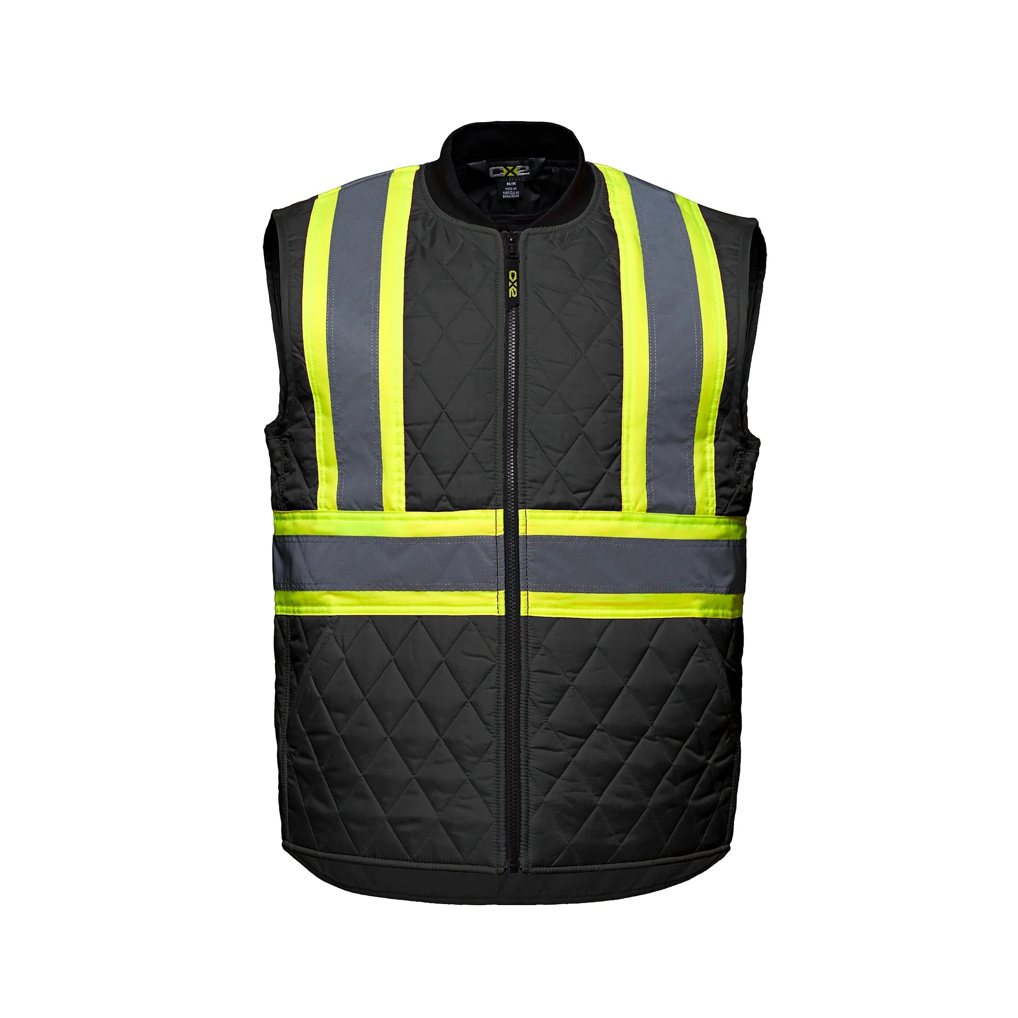 HI-VIS QUILTED SAFETY VEST (L01225)