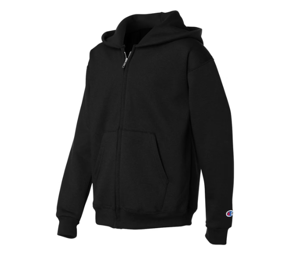 YOUTH PREMIUM CHAMPION® FULL ZIP HOODIE (S890)