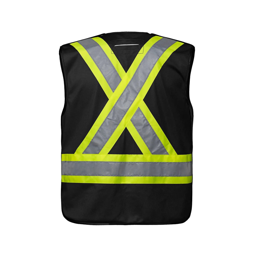 HI-VIS TEAR-AWAY SAFETY VEST (L01145)