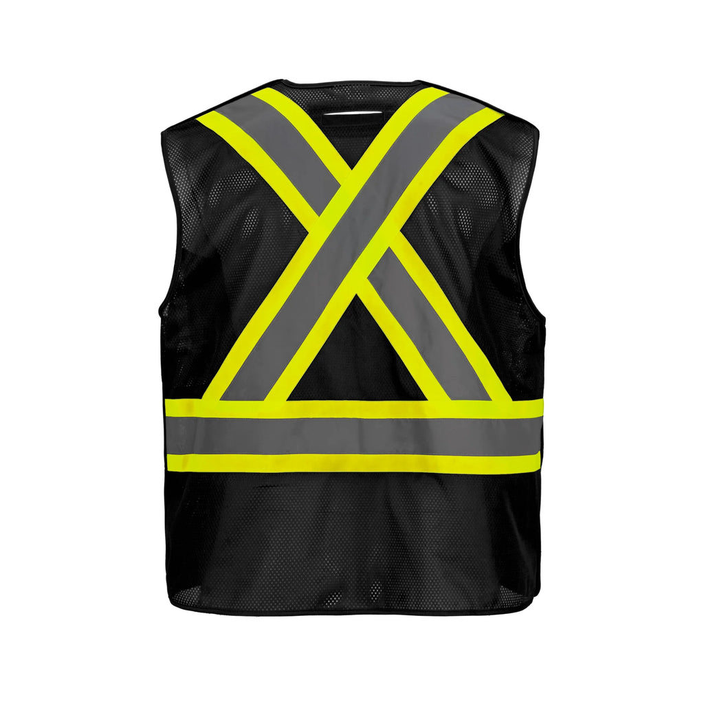 HI-VIS MESH TEAR-AWAY SAFETY VEST (L01155)