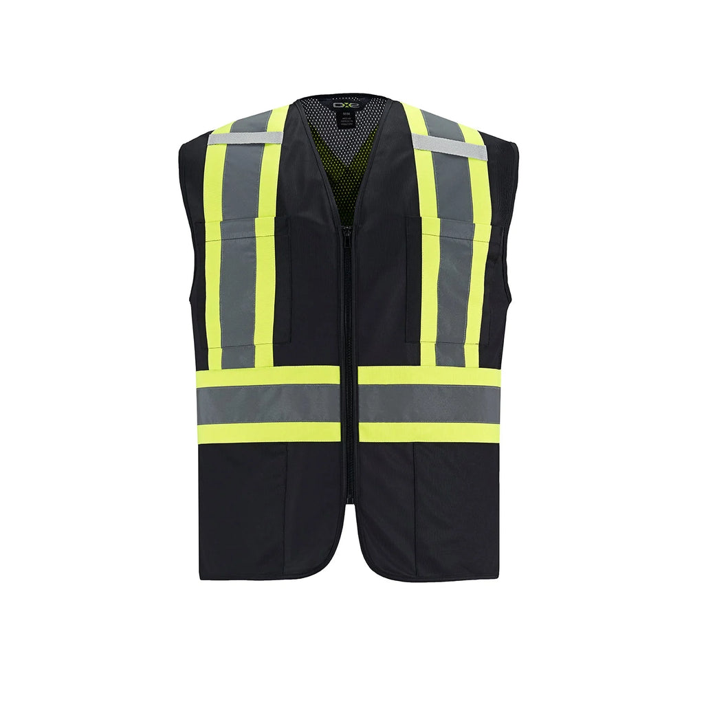 HI-VIS ZIPPER SAFETY VEST (L01150)
