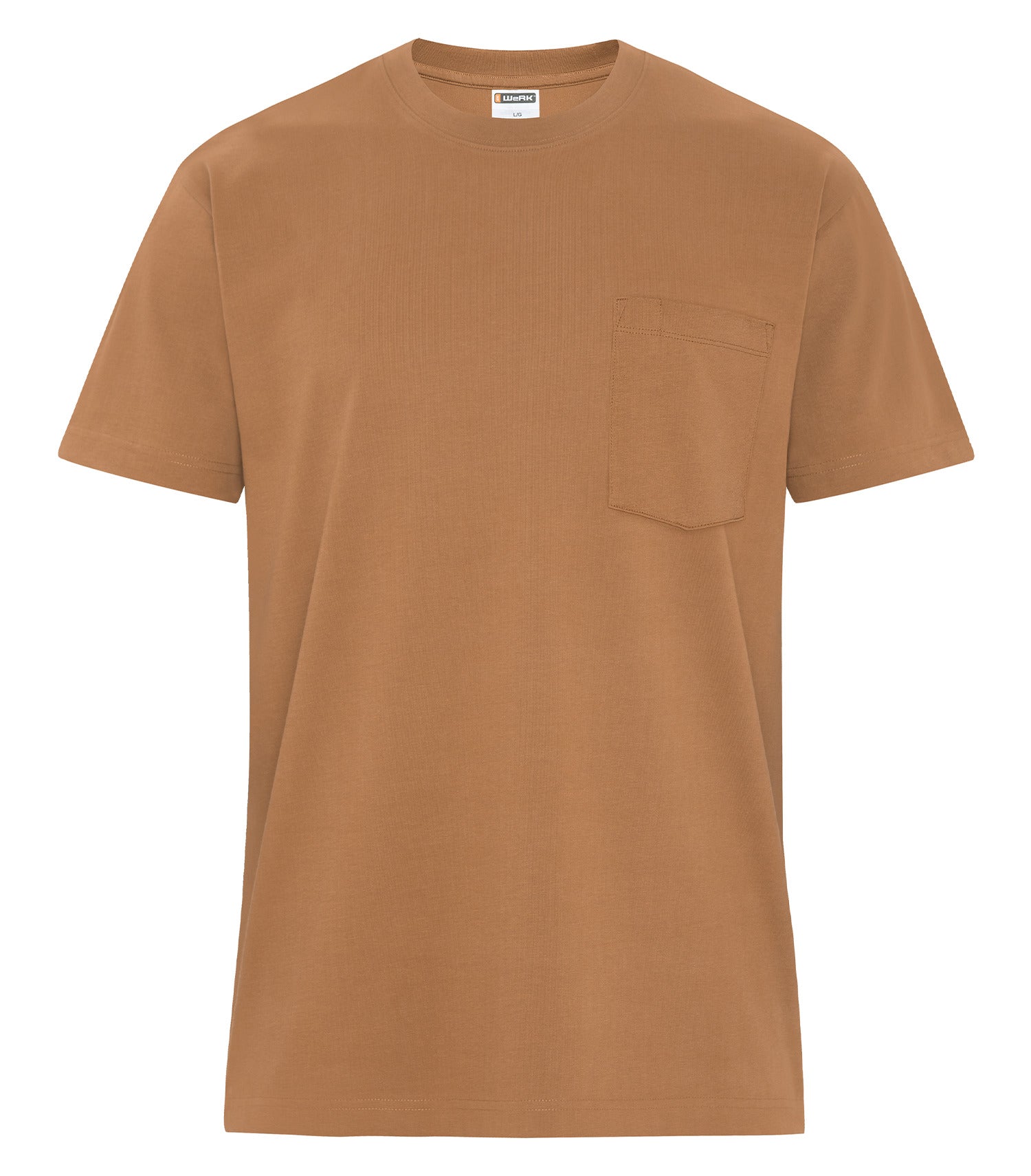 PREMIUM POCKET HEAVYWEIGHT T-SHIRT (WERK250P)