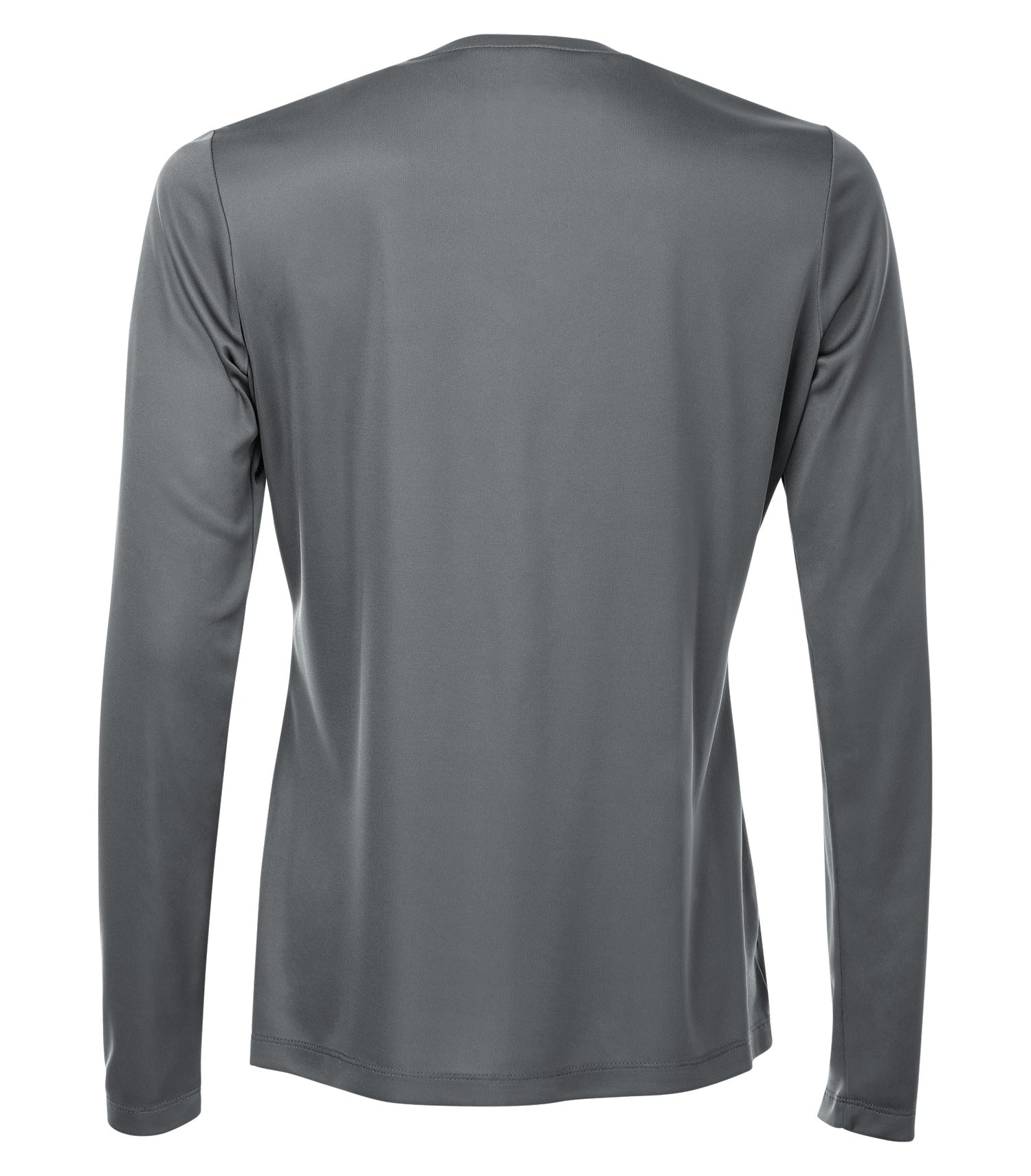 WOMEN'S STANDARD LONGSLEEVE V-NECK POLYESTER T-SHIRT (L3520LS)