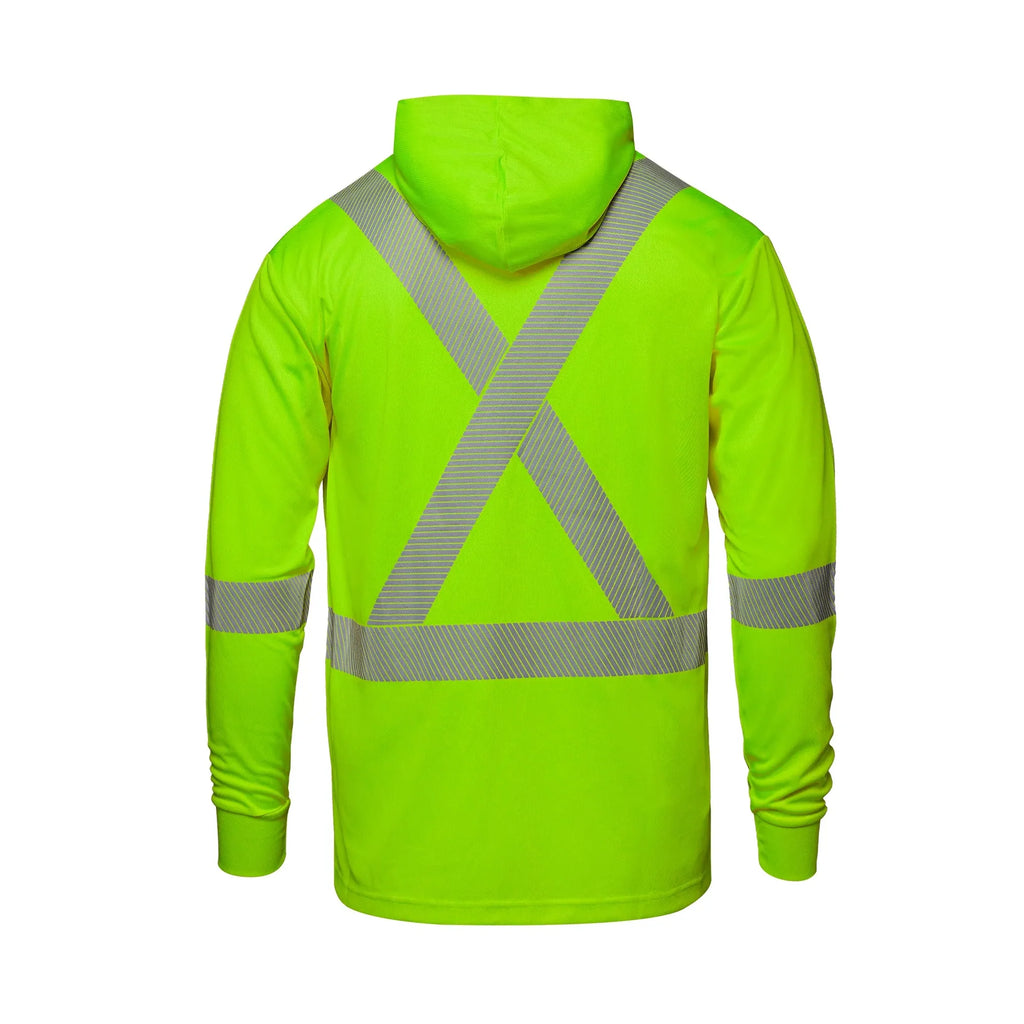 HI-VIS SAFETY LONGSLEEVE HOODIE (S05985)