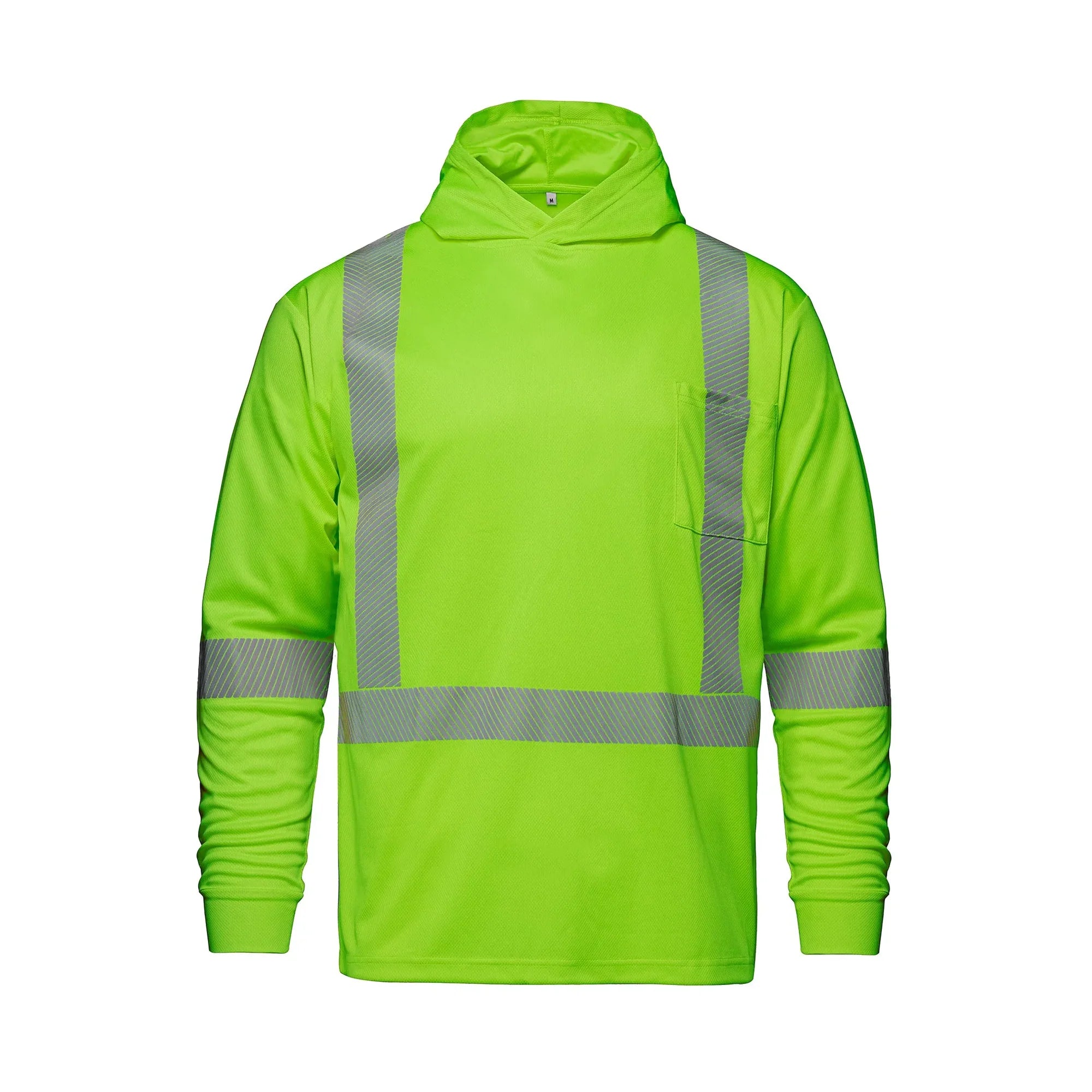 HI-VIS SAFETY LONGSLEEVE HOODIE (S05985)