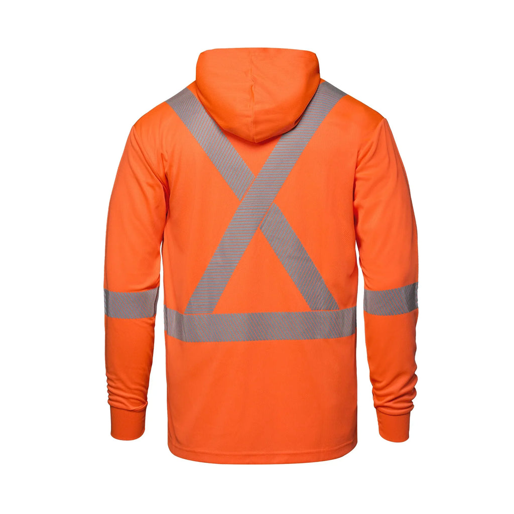 HI-VIS SAFETY LONGSLEEVE HOODIE (S05985)