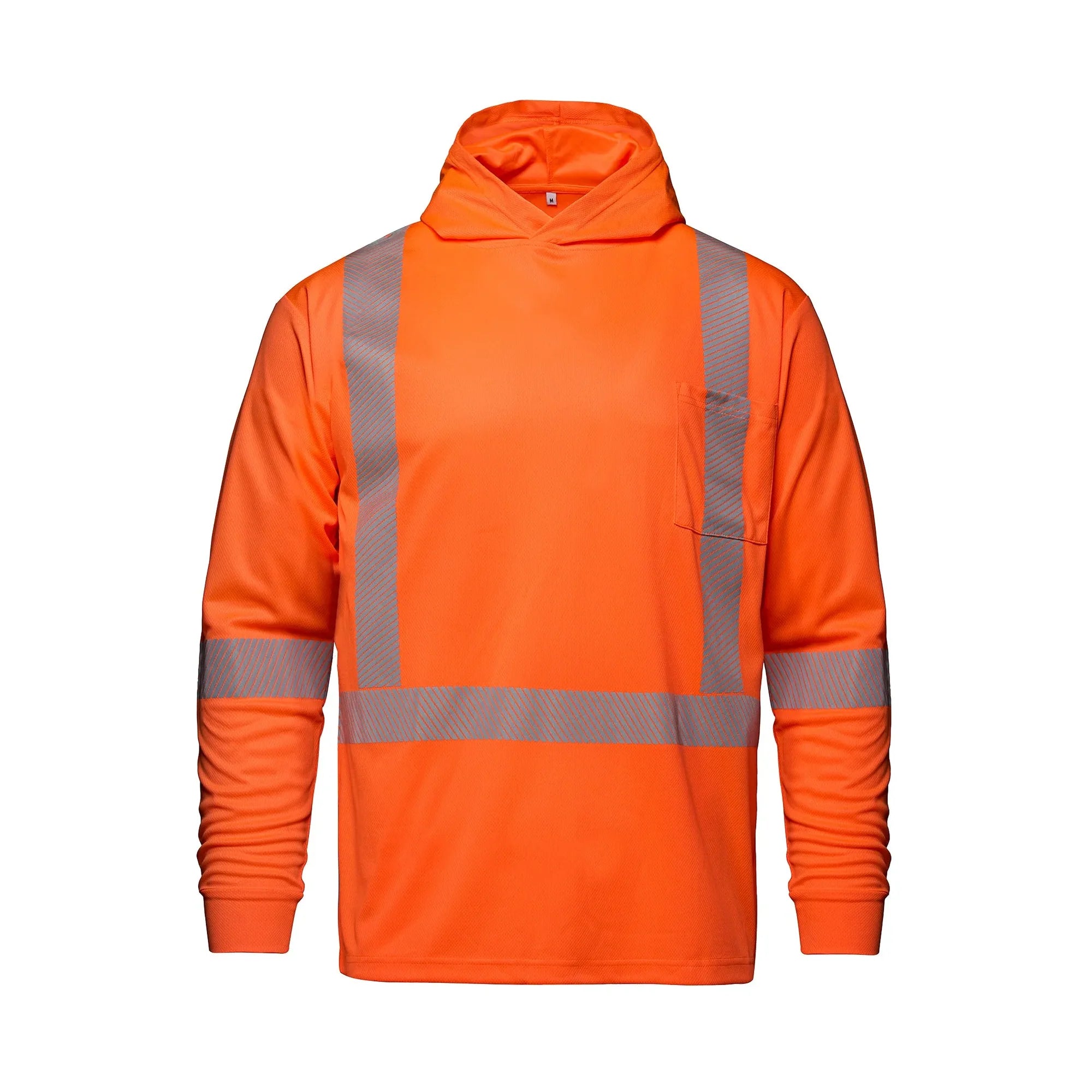 HI-VIS SAFETY LONGSLEEVE HOODIE (S05985)