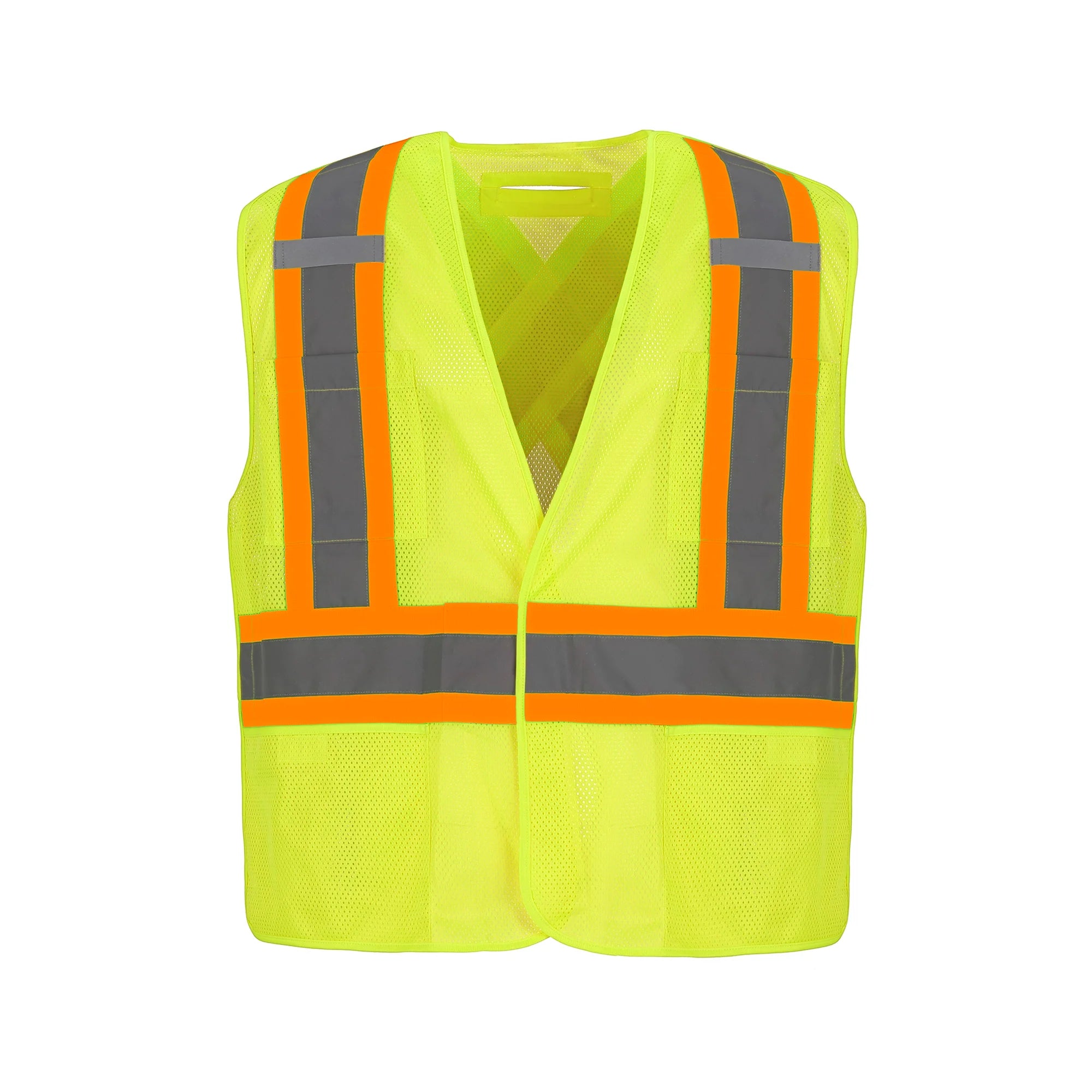 HI-VIS MESH TEAR-AWAY SAFETY VEST (L01155)
