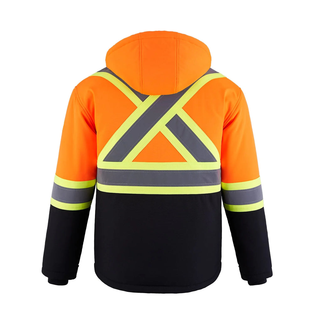 HI-VIS INSULATED SOFTSHELL SAFETY JACKET (L01310)