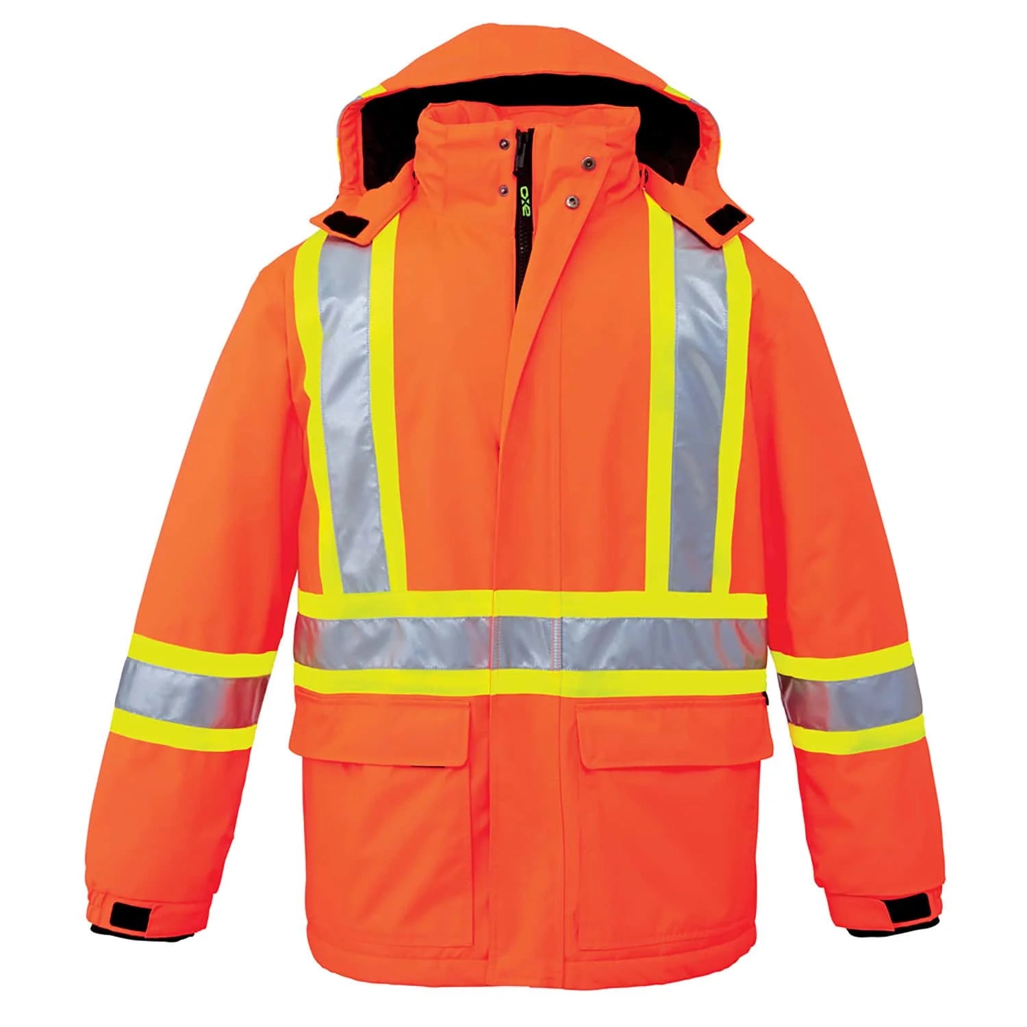 HI-VIS INSULATED PARKA SAFETY JACKET (L01250)