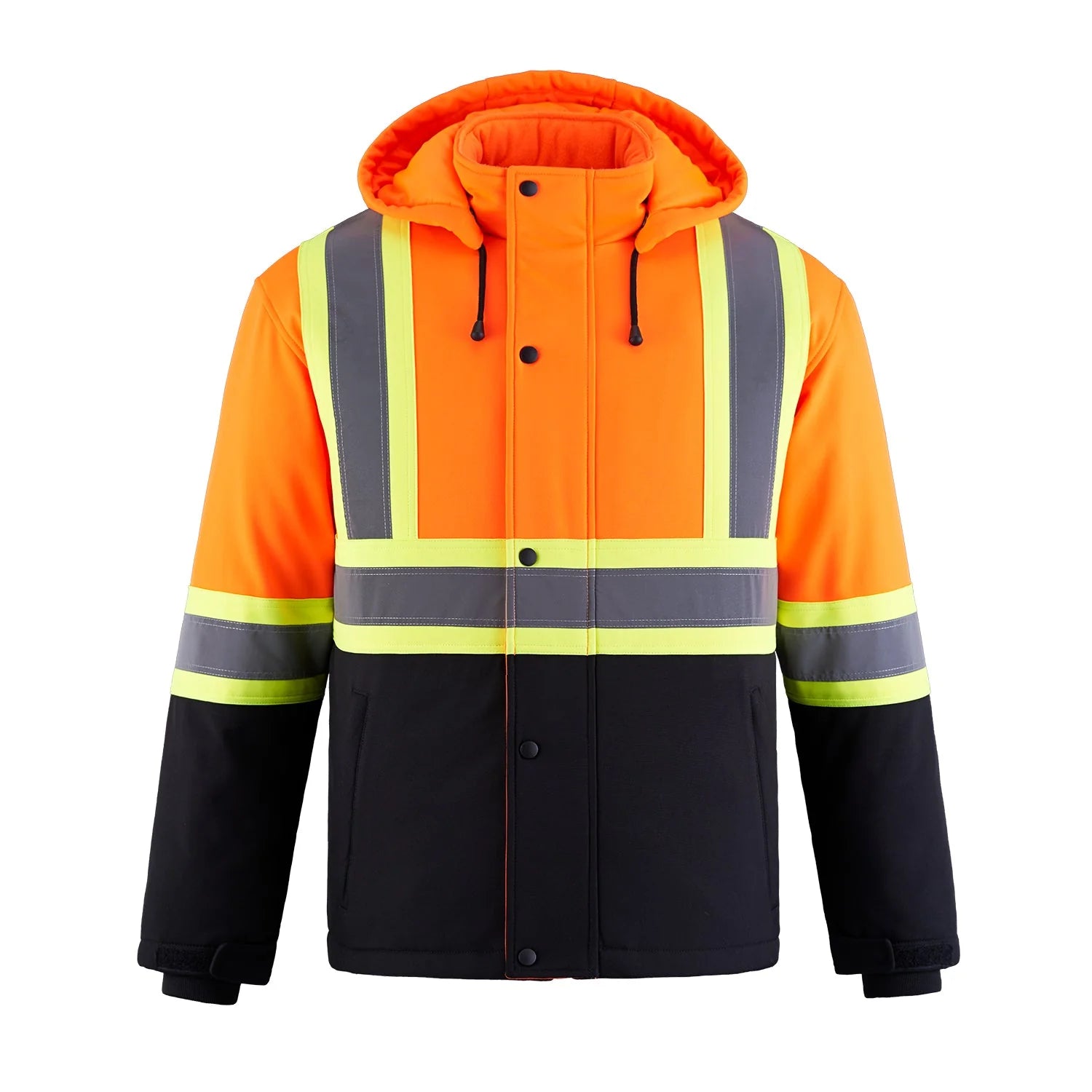 HI-VIS INSULATED SOFTSHELL SAFETY JACKET (L01310)