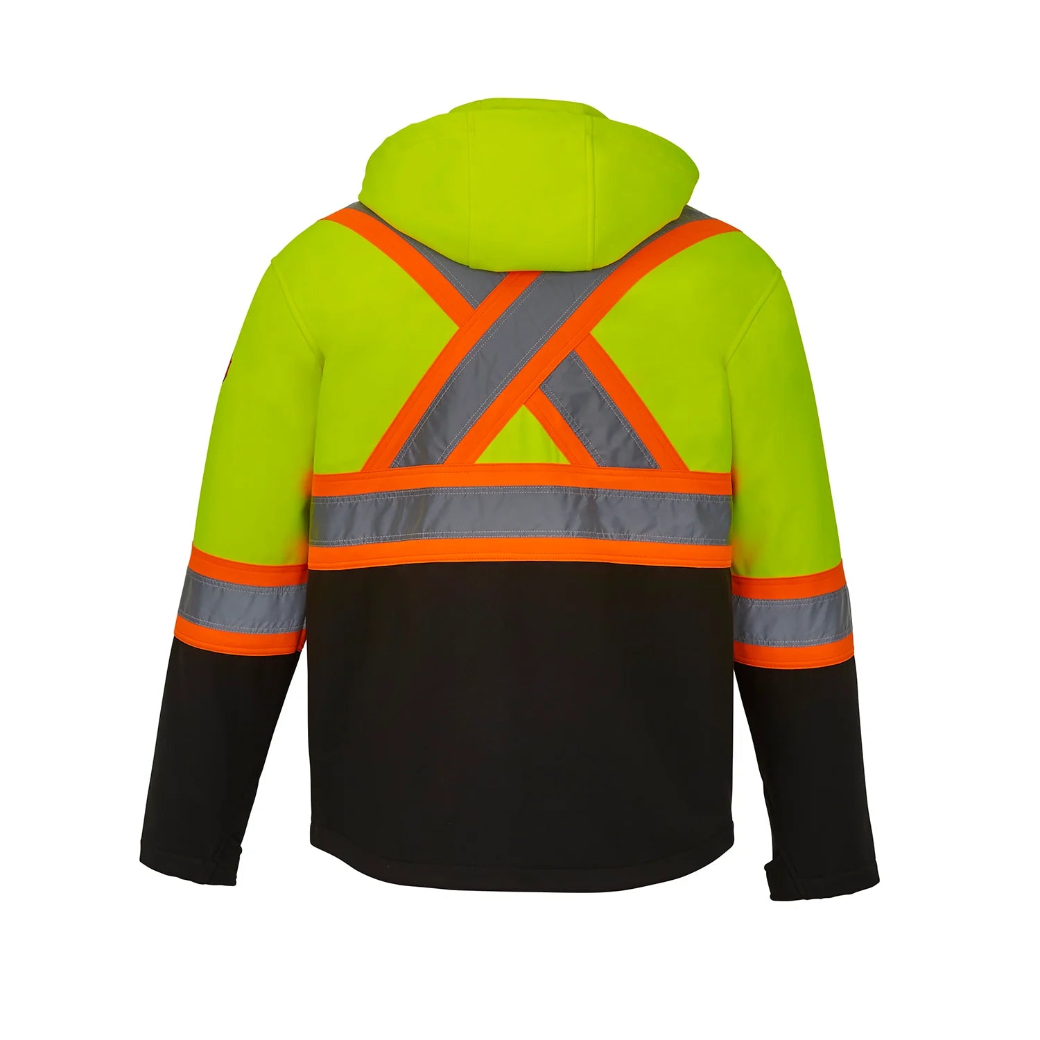 HI-VIS SOFTSHELL SAFETY JACKET (L01305)