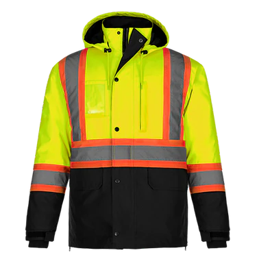 HI-VIS 5-IN-1 PARKA SAFETY JACKET (L01275)