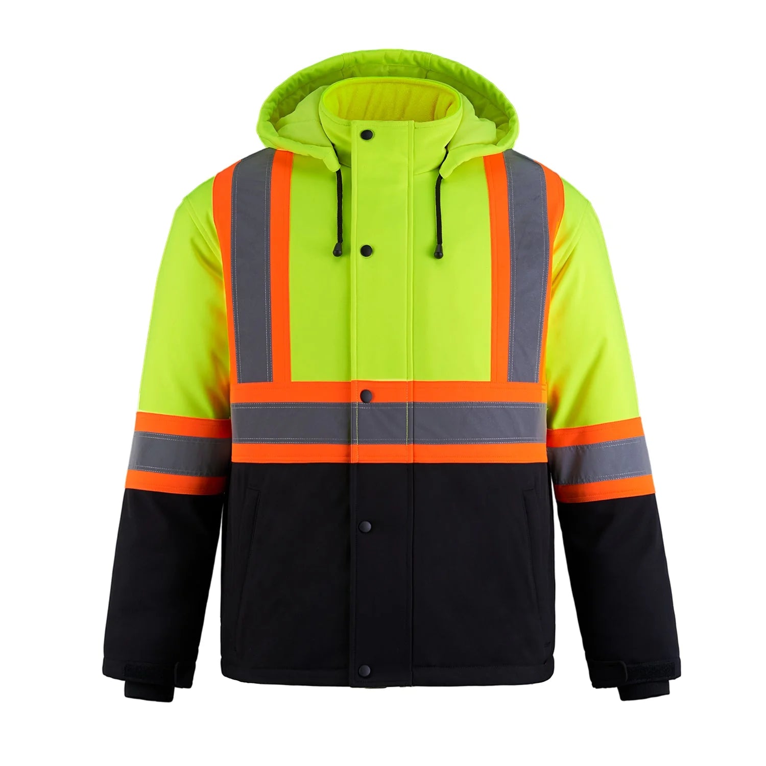HI-VIS INSULATED SOFTSHELL SAFETY JACKET (L01310)