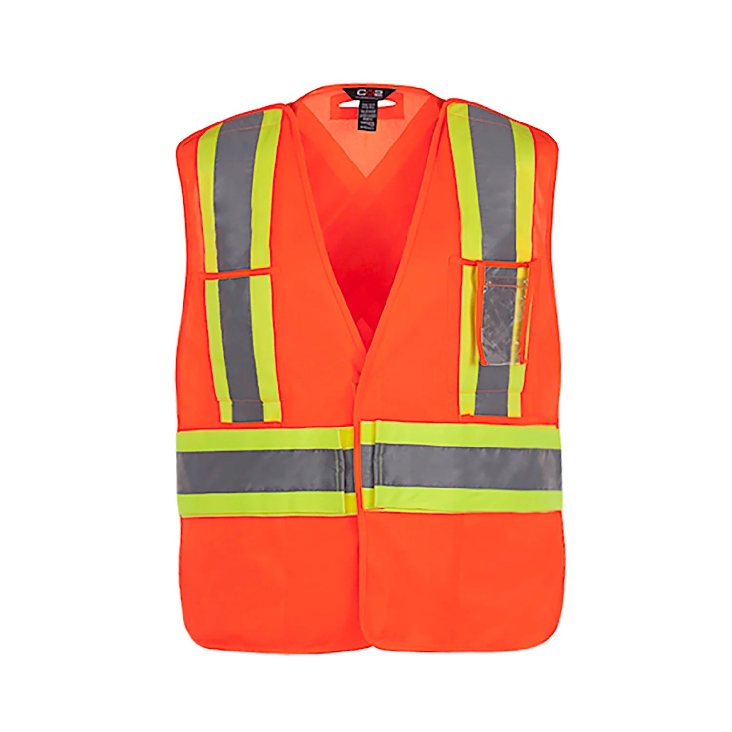 HI-VIS TEAR-AWAY SAFETY VEST ONE-SIZE (L01170)