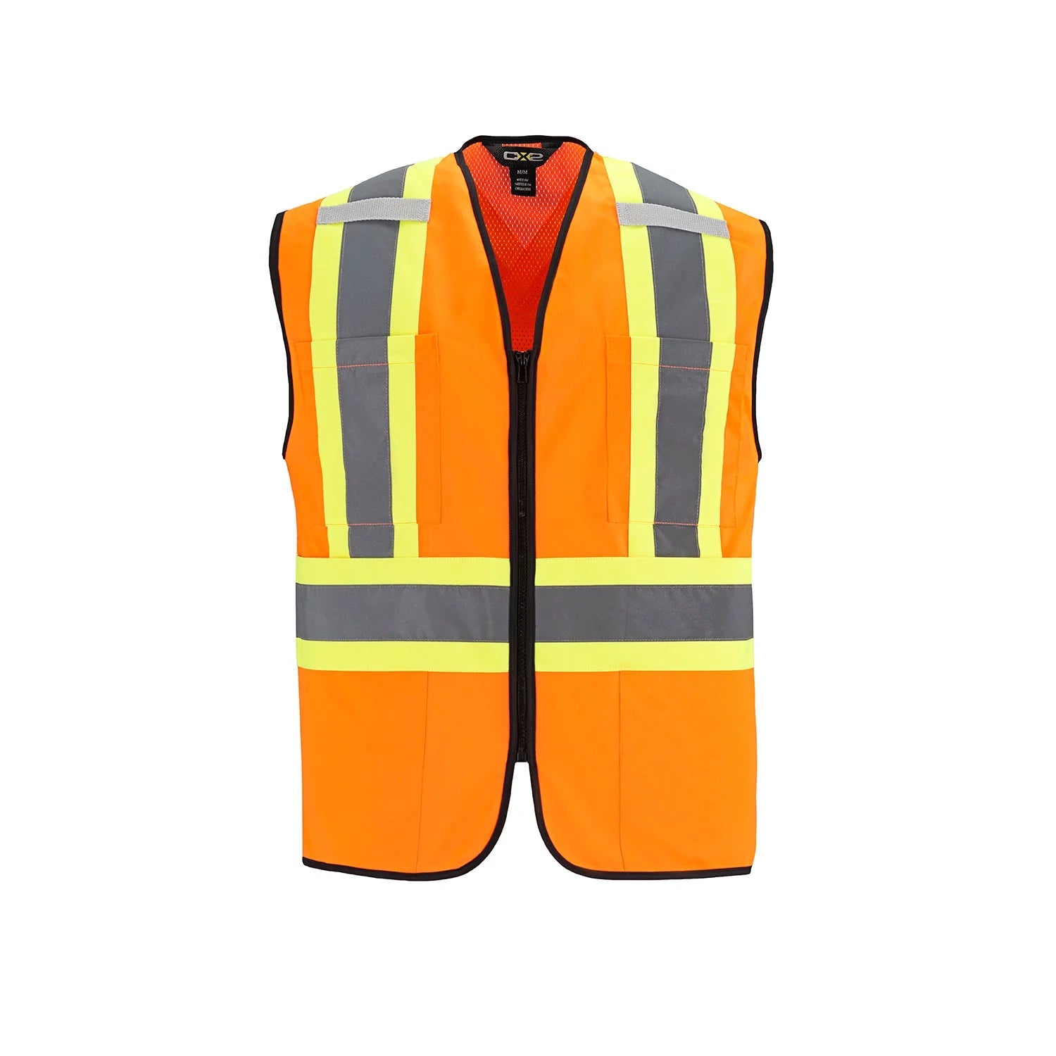 HI-VIS ZIPPER SAFETY VEST (L01150)