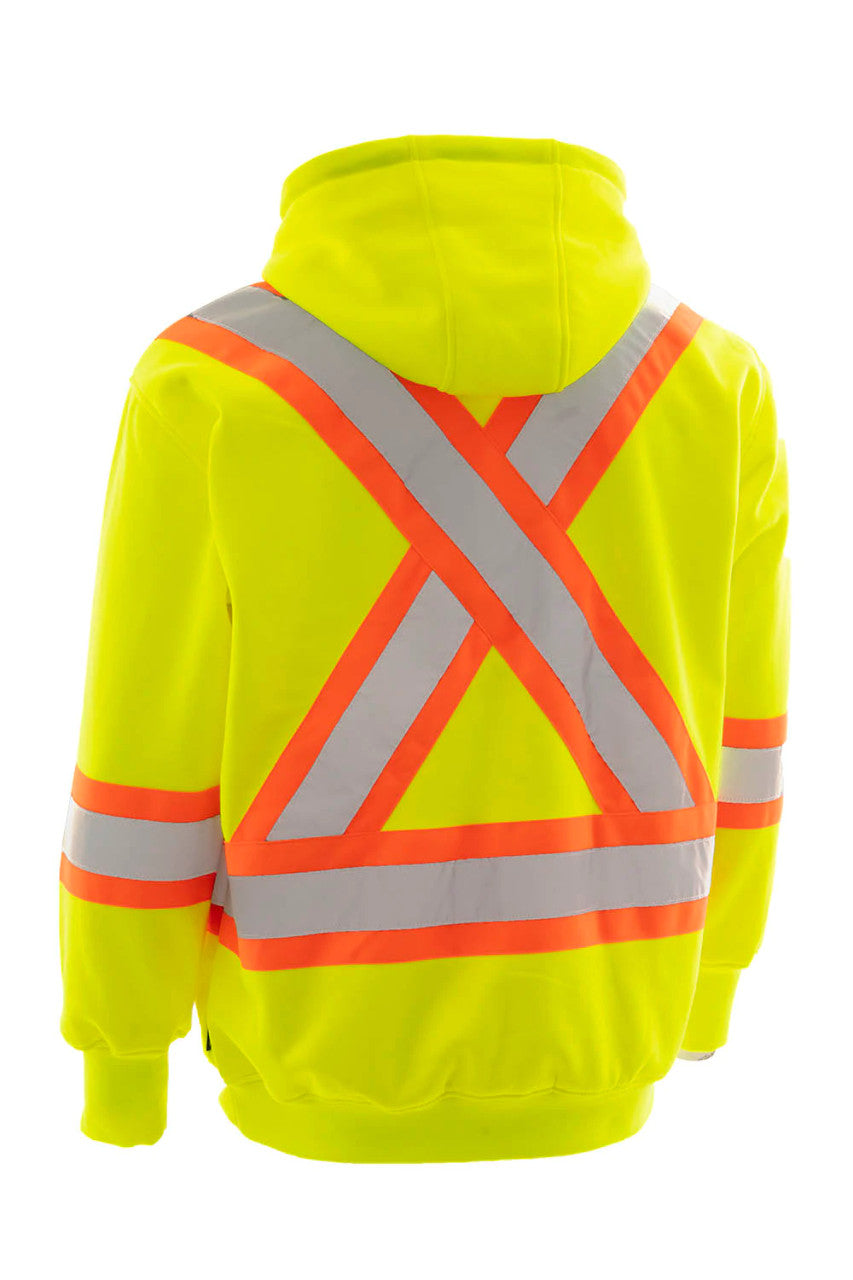 HI-VIS FORCEFIELD® PULLOVER SAFETY HOODIE (024-P854)