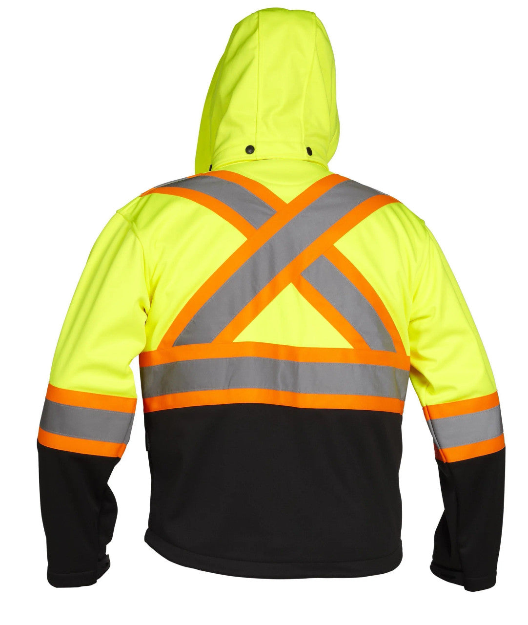 HI-VIS FORCEFIELD® SOFTSHELL SAFETY JACKET (023-EN148)