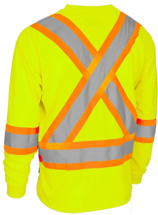HI-VIS FORCEFIELD® SAFETY LONGSLEEVE (CBECSALS)