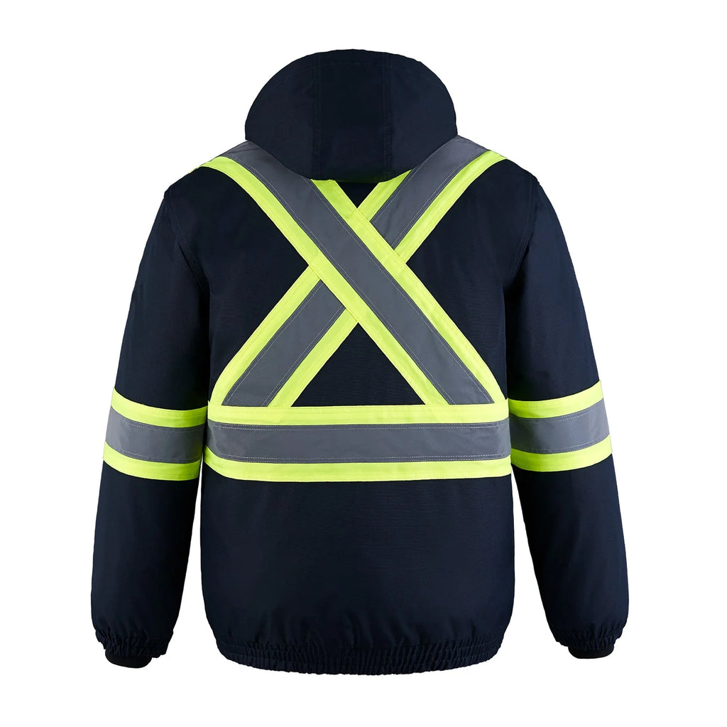 HI-VIS 3-IN-1 BOMBER SAFETY JACKET (L01277)