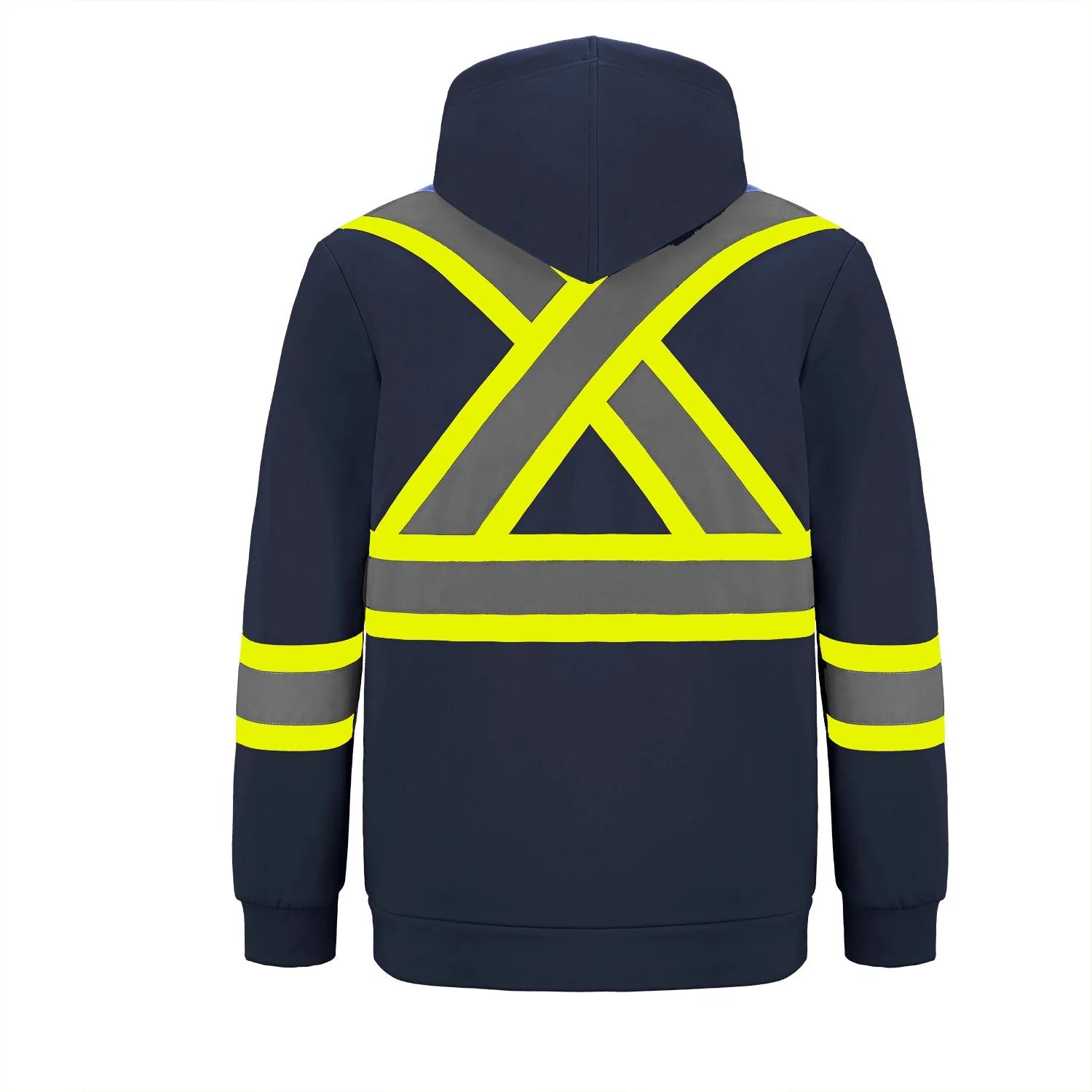 HI-VIS FULL ZIP SAFETY HOODIE (L01380)
