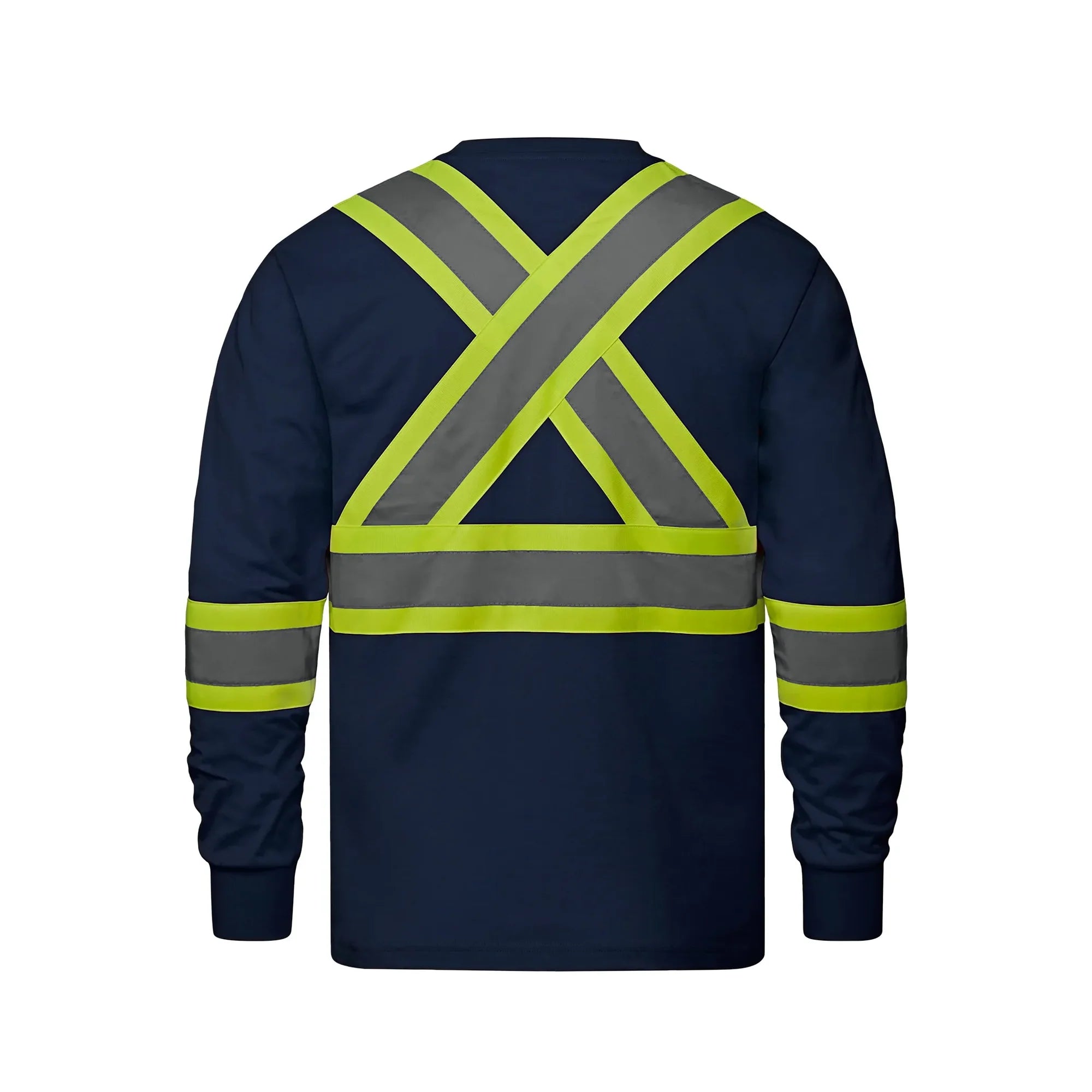 HI-VIS COTTON SAFETY LONGSLEEVE (S05995)