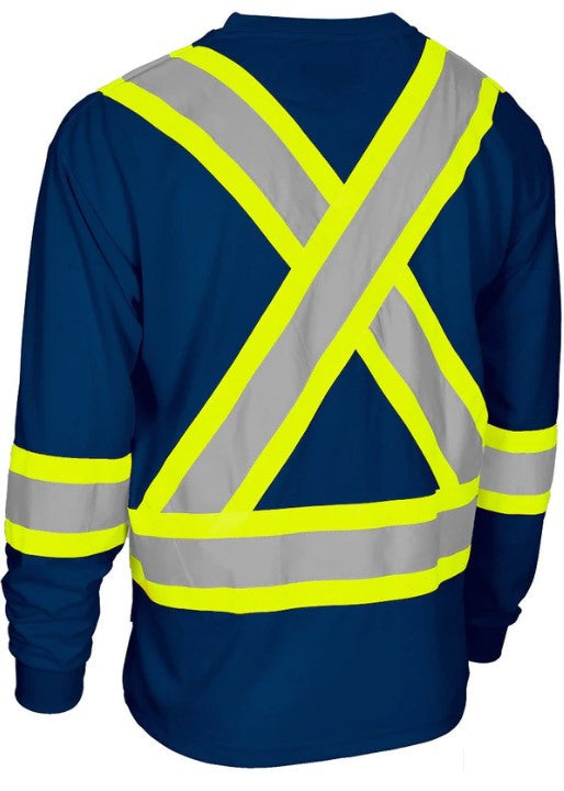 HI-VIS FORCEFIELD® SAFETY LONGSLEEVE (CBECSALS)