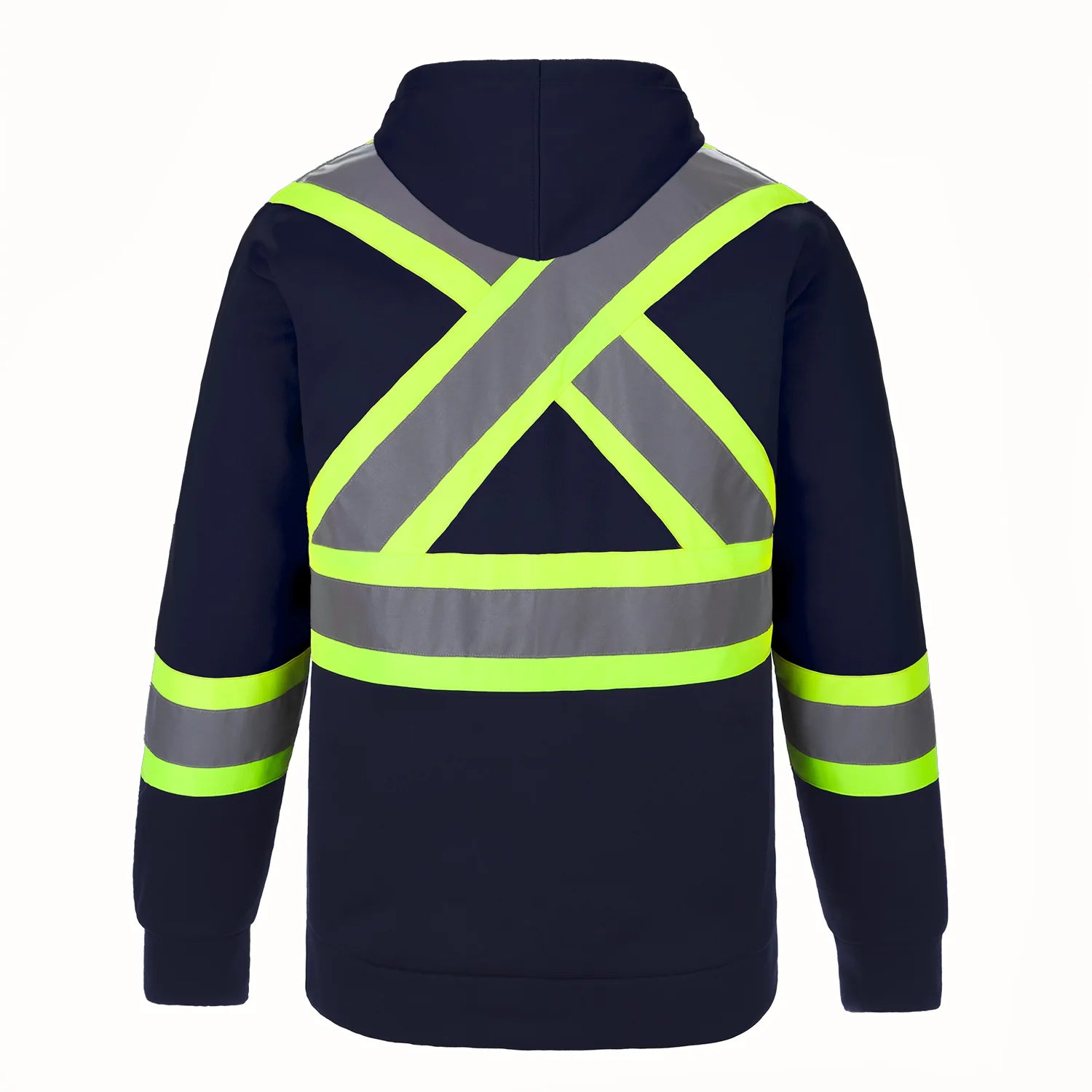 HI-VIS PULLOVER SAFETY HOODIE (L01375)