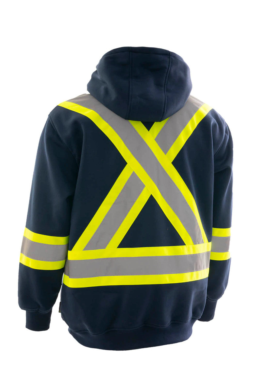 HI-VIS FORCEFIELD® PULLOVER SAFETY HOODIE (024-P854)