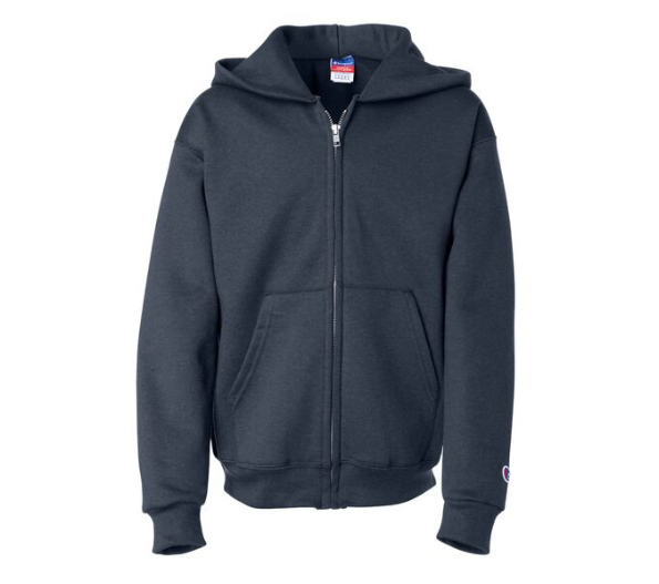 YOUTH PREMIUM CHAMPION® FULL ZIP HOODIE (S890)
