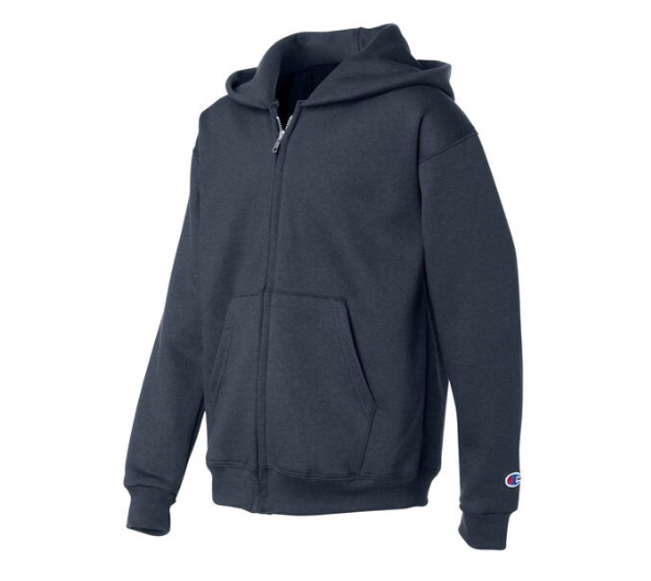 YOUTH PREMIUM CHAMPION® FULL ZIP HOODIE (S890)