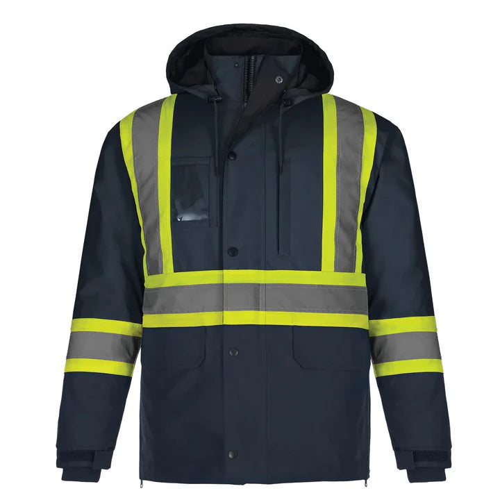 HI-VIS 5-IN-1 PARKA SAFETY JACKET (L01275)