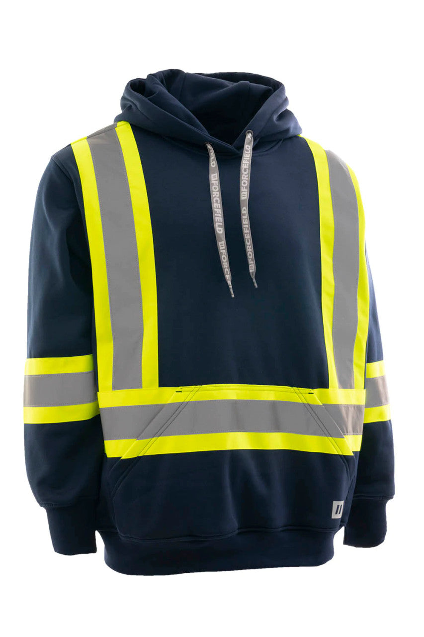 HI-VIS FORCEFIELD® PULLOVER SAFETY HOODIE (024-P854)
