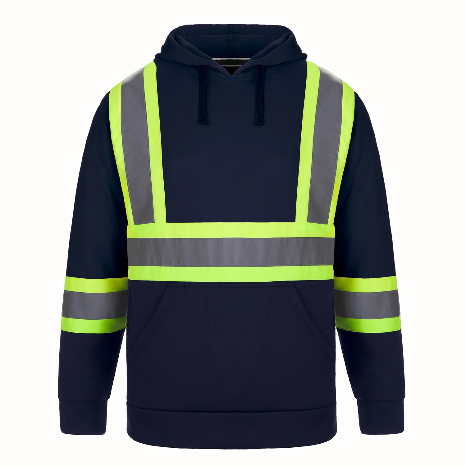 HI-VIS PULLOVER SAFETY HOODIE (L01375)