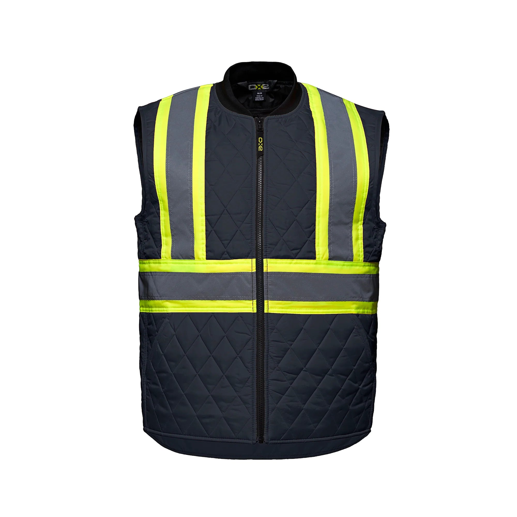 HI-VIS QUILTED SAFETY VEST (L01225)