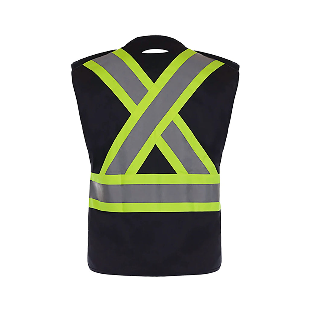 HI-VIS TEAR-AWAY SAFETY VEST ONE-SIZE (L01170)