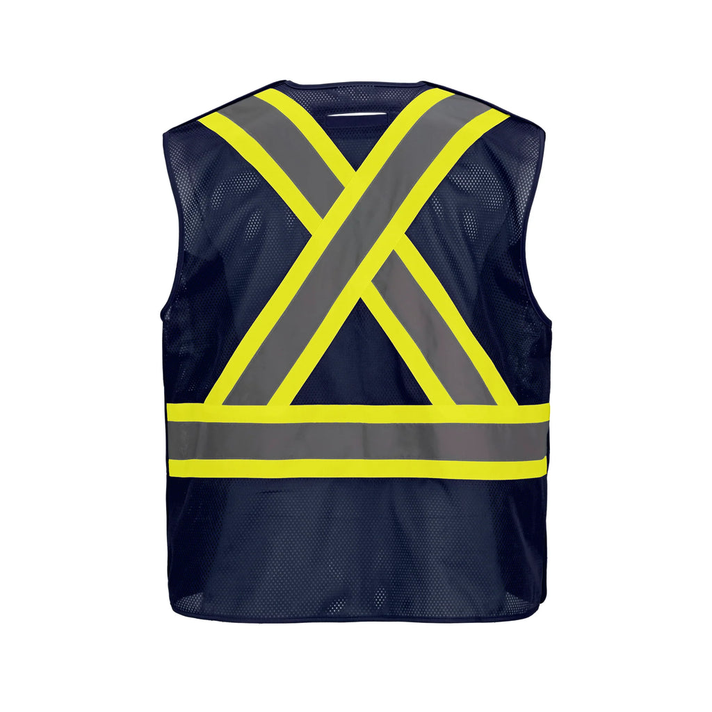 HI-VIS MESH TEAR-AWAY SAFETY VEST (L01155)