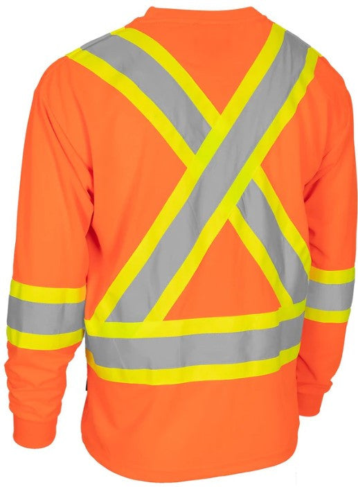 HI-VIS FORCEFIELD® SAFETY LONGSLEEVE (CBECSALS)
