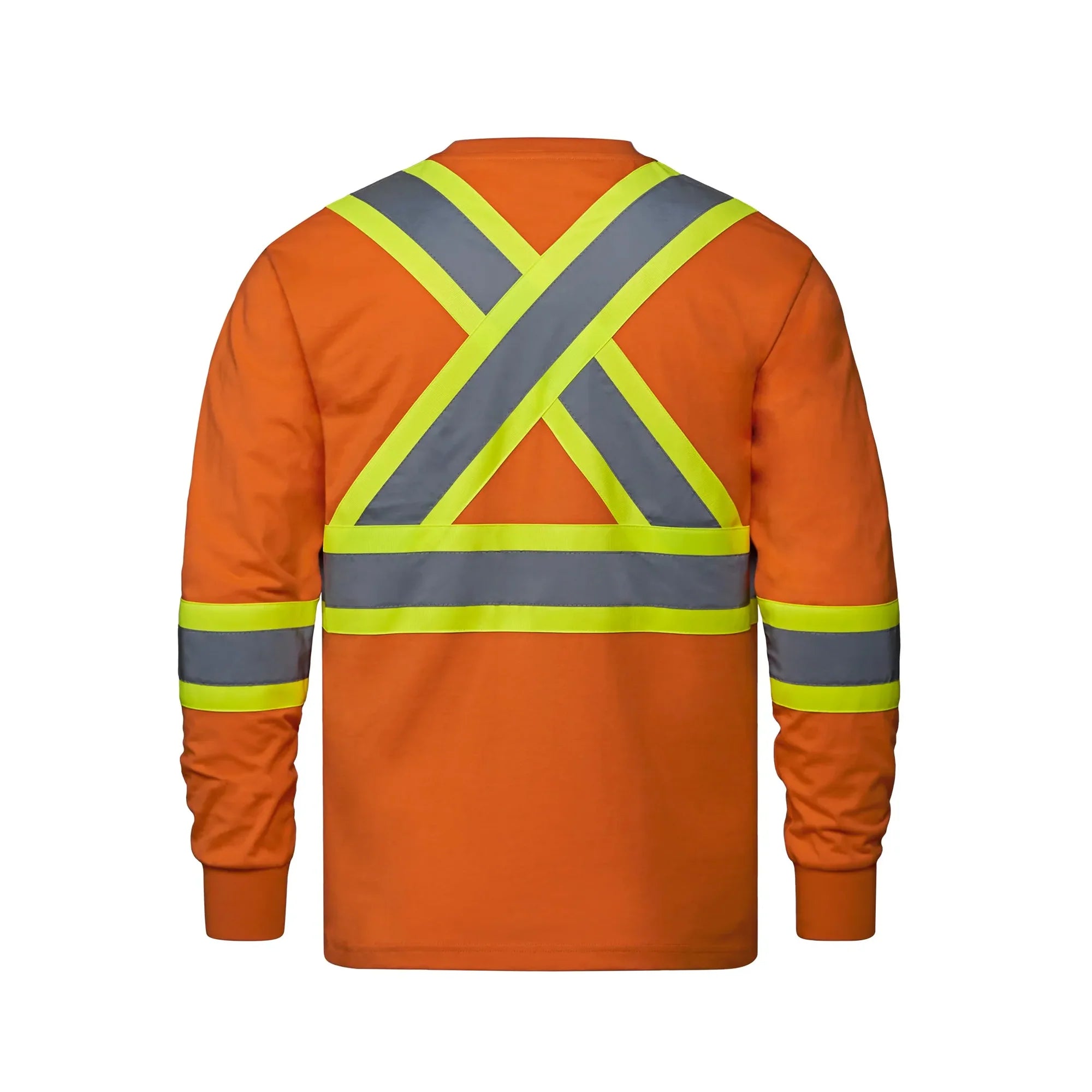 HI-VIS COTTON SAFETY LONGSLEEVE (S05995)